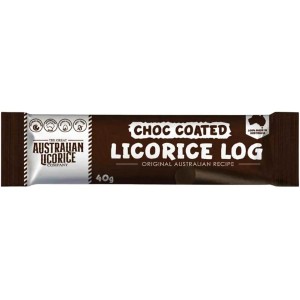 GREAT AUSTRALIAN LICORICE CHOCOLATE COVERED 40g